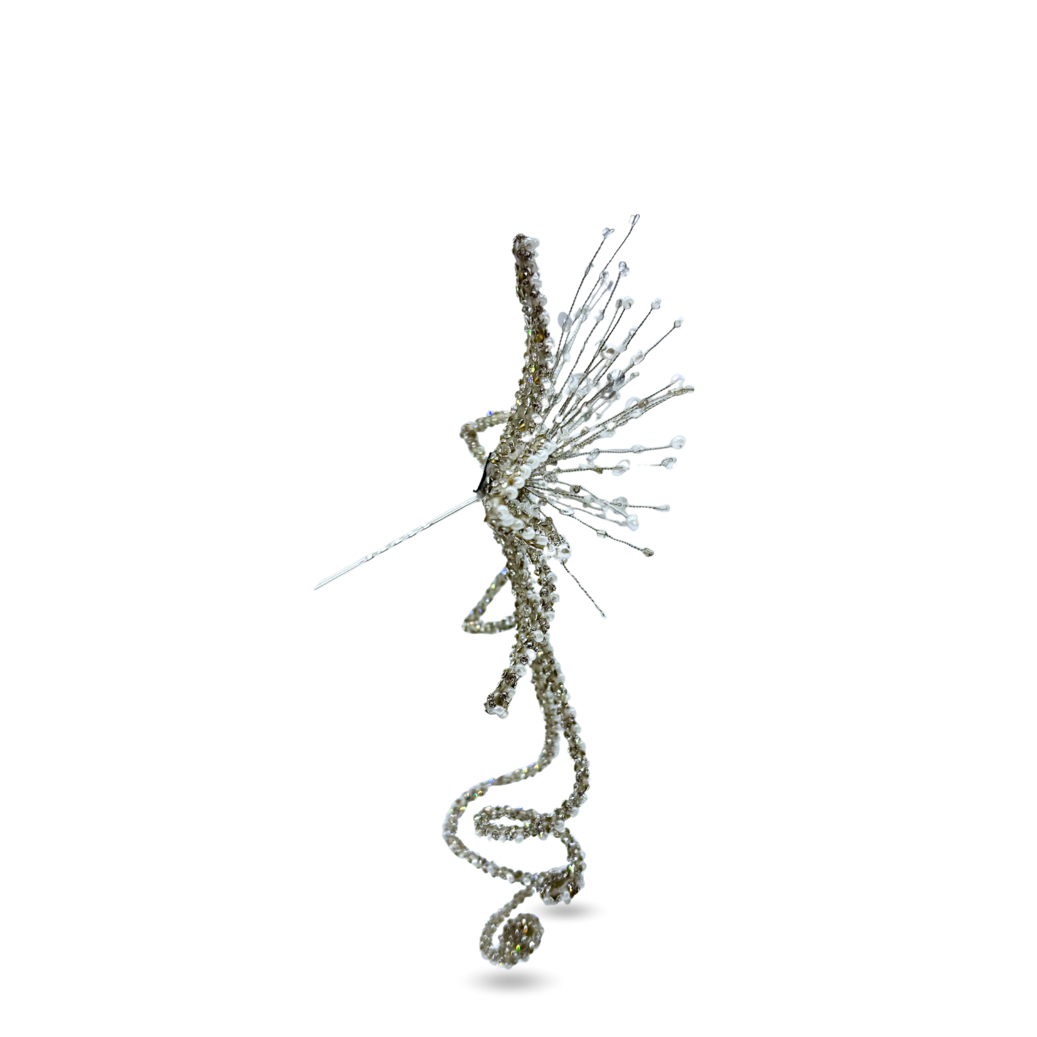 ARIA CLARA GLAM MIDI WHITE